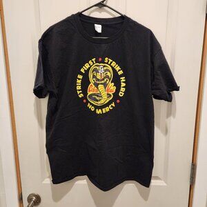Gildan Cobra Kai Black T-Shirt, Size XL, NWOT